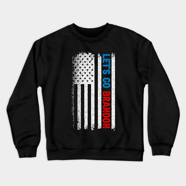 Let's go brandon Crewneck Sweatshirt by Monosshop